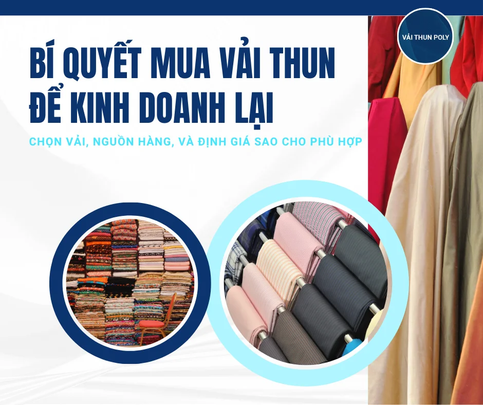 BÍ QUYẾT MUA VẢI THUN ĐỂ KINH DOANH